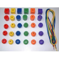 Игра-шнуровка Viga Lacing Beads (58466) фото №5 — интернет-магазин Desire.md