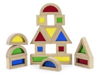 Кубики Viga Large Color Blocks 16pcs Set (44565) фото №3 — интернет-магазин Desire.md