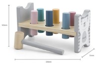 Развивающий набор Viga Pound a Peg (44009) фото №3 — интернет-магазин Desire.md