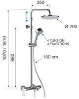 Set pentru duș Remer L34AMD20 imaginea #2 — magazin online Desire.md