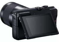 Aparat foto Canon EOS M200 + 15-45mm IS STM + 55-200 IS STM Black