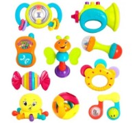 Set de zornăitori Hola Toys 10pcs (939)