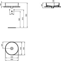 Умывальник Ideal Standard Strada II Round Vessel (T295901) фото №2 — интернет-магазин Desire.md