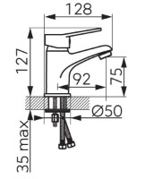 Baterie lavoar Ferro Isso BIS2 imaginea #2 — magazin online Desire.md