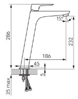 Baterie lavoar Ferro Vitto BVI2LVL imaginea #2 — magazin online Desire.md