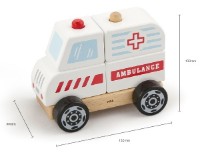 Кубики Viga Stacking Ambulance (50204) фото №3 — интернет-магазин Desire.md