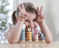 Пирамидка Viga Stacking Blocks (44022) фото №6 — интернет-магазин Desire.md