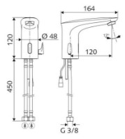 Baterie lavoar Schell Modus E HD-M (021740699) imaginea #2 — magazin online Desire.md