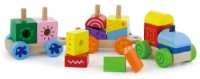 Cuburi Viga Stacking Train (50534) imaginea #2 — magazin online Desire.md