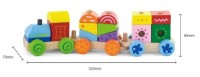 Cuburi Viga Stacking Train (50534) imaginea #3 — magazin online Desire.md