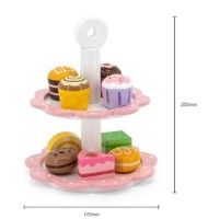 Set de cupcakes Viga Teatime Dessert w/Stand (44544)