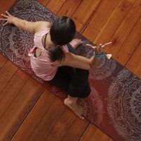 Covoraș fitness Gaiam Metallic Sunset (173x61x0.6cm) imaginea #4 — magazin online Desire.md