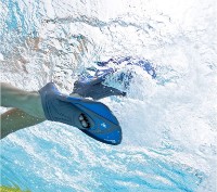 Labe inot Aqua Sphere Microfin JR Blue/Black (FA3264001) S imaginea #2 — magazin online Desire.md