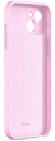 Чехол Baseus Liquid Silica Gel Protective Case For iPhone 13 Pink фото №2 — интернет-магазин Desire.md