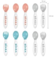 Set de tacamuri Beaba 6 Spoons and 4 Forks Blue (913471) imaginea #2 — magazin online Desire.md