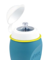 Cana cu pai Beaba BabySqueez 2in1 Blue (912621) imaginea #2 — magazin online Desire.md