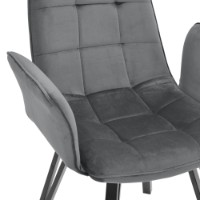Scaun Deco DC-18 Dark Grey imaginea #5 — magazin online Desire.md
