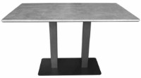 Барный стол Deco Dublu Verzalit 120x70 Cement фото №2 — интернет-магазин Desire.md