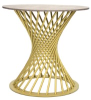 Măsuţă cafea Deco Felicia Cleaf 50 Gold imaginea #2 — magazin online Desire.md