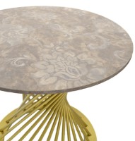 Măsuţă cafea Deco Felicia Cleaf 50 Gold imaginea #3 — magazin online Desire.md