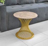 Măsuţă cafea Deco Felicia Cleaf 50 Gold imaginea #4 — magazin online Desire.md