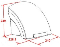 Uscător de mâini Ferro 69091.1 imaginea #2 — magazin online Desire.md