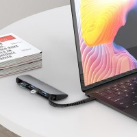 Разветвитель Hoco HOCO-HB17ECTCBK фото №4 — интернет-магазин Desire.md