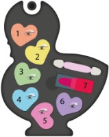 Paleta de farduri de pleoape Clementoni (18632) imaginea #3 — magazin online Desire.md