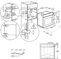Электрический духовой шкаф AEG BPE748380M фото №5 — интернет-магазин Desire.md