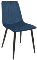 Стул Deco DC-90P Dark Blue/Black Legs