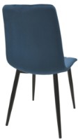 Стул Deco DC-90P Dark Blue/Black Legs фото №2 — интернет-магазин Desire.md