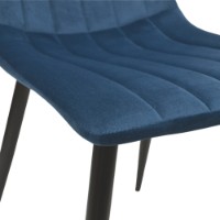 Стул Deco DC-90P Dark Blue/Black Legs фото №3 — интернет-магазин Desire.md