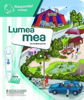 Развивающая книжка для малышей Raspundel Istetel Lumea Mea (9788088403067)
