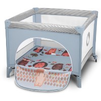 Pătuț pliabil Lionelo Lene Blue Sky imaginea #2 — magazin online Desire.md