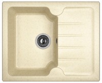 Chiuvetă de bucătărie Dr.Gans Lora 620 Beige/Latte imaginea #1 — magazin online Desire.md
