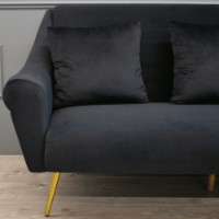 Диван Deco Gloriosa 3 MS01-84 + Gold Leg фото №3 — интернет-магазин Desire.md