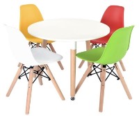 Детский столик Deco Eames Bebe White фото №3 — интернет-магазин Desire.md