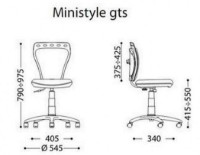 Детское кресло Новый стиль Ministyle GTS White Zebra
