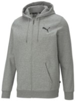 Мужская толстовка Puma ESS Small Logo Fz Hoodie Fl Medium Gray Heather/Cat M фото №1 — интернет-магазин Desire.md