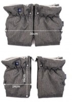 Mănuși pentru cărucior Womar Zaffiro Organic Camel imaginea #3 — magazin online Desire.md