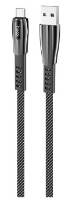 Cablu USB Hoco U70 Splendor Micro Dark Gray