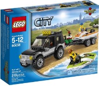 Set de construcție Lego City: SUV with Watercraft (60058)