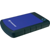 Hard disk extern Transcend StoreJet 25H3B 2Tb Rubber Grey/Blue imaginea #2 — magazin online Desire.md