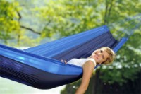 Hamac Amazonas Silk Traveller Ocean (blue-blue) imaginea #2 — magazin online Desire.md