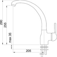 Baterie bucătărie Elleci PO 40 Full Black (MGKPO40) imaginea #2 — magazin online Desire.md