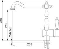 Baterie bucătărie Elleci Rio 51 Avena (MIKRIOBR) imaginea #2 — magazin online Desire.md