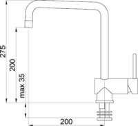 Baterie bucătărie Elleci Senna 62 Bianco (MGKSEN62) imaginea #2 — magazin online Desire.md