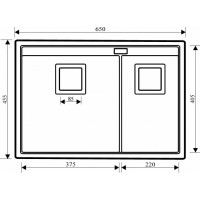 Кухонная мойка Aquasanita Delicia SQD150 Silica фото №2 — интернет-магазин Desire.md