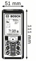 Дальномер Bosch GLM 80 (0601072300)