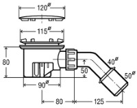 Сифон для душевого поддона Viega Tempoplex 364786 фото №2 — интернет-магазин Desire.md